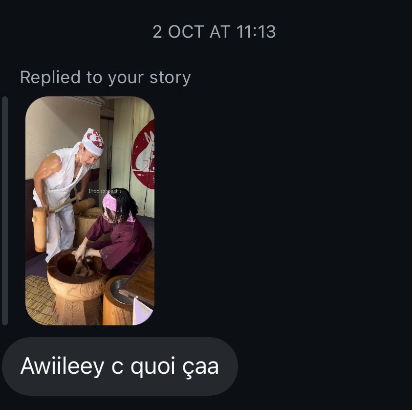 ooumsgh's tweet photo. Ma tante elle répond à mes sto insta que pour m’éteindre wow https://t.co/DaXY8K4WiO
