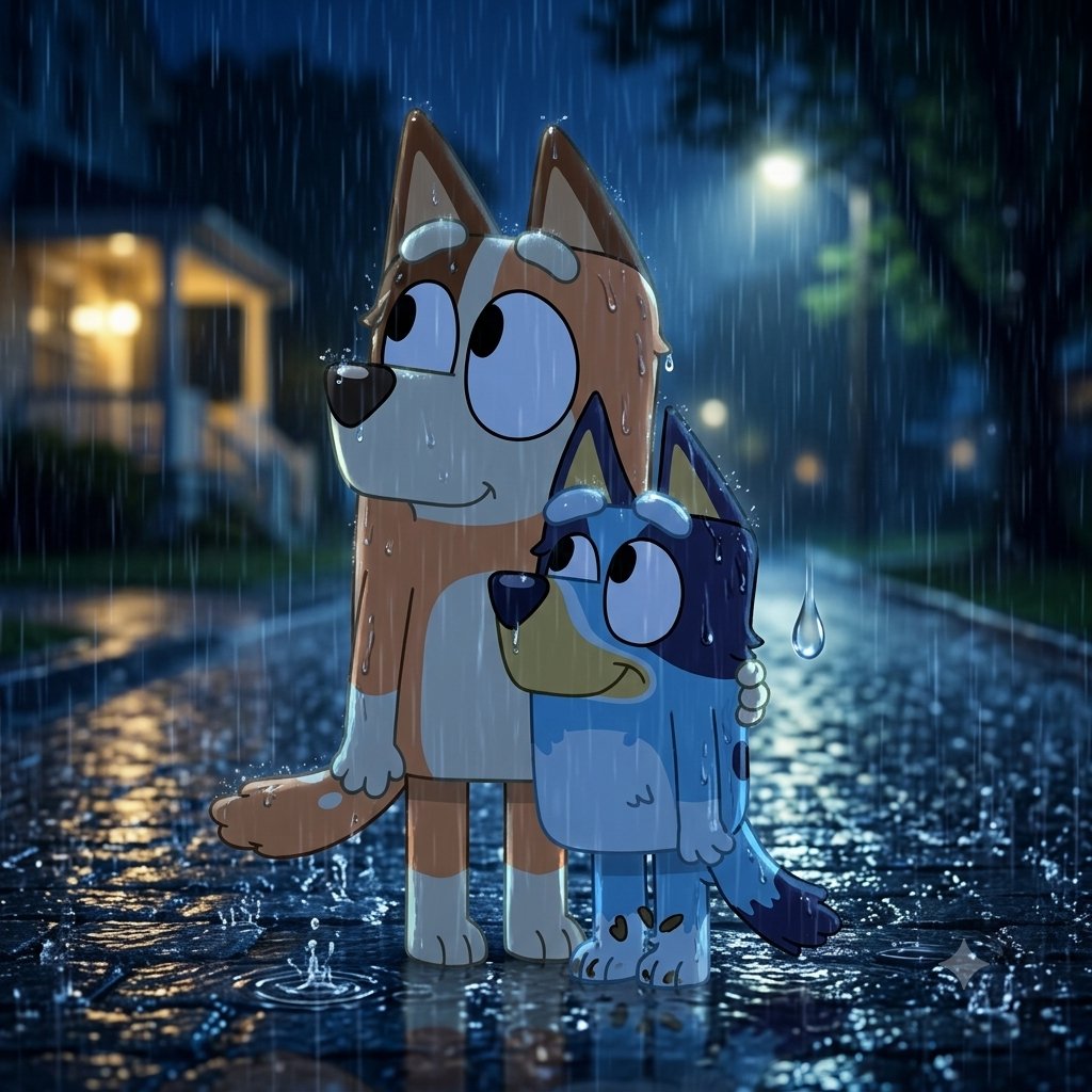 Fernand43545741's tweet photo. Bluey | Bluey Heeler y Chilli Heeler (Rain / Lluvia) | 3° Temporada (#Parte7) (Versión IA Gemini)
#bluey #blueyheeler #chilliheeler #rain #terceratemporada #inteligenciaartificial #taylorswift #midnightrain #octubre2018 https://t.co/W4z0DkvMhD