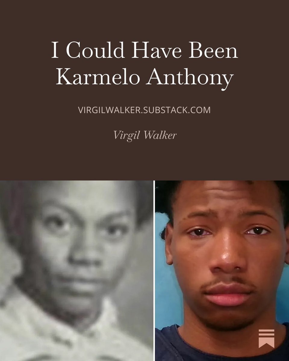 virgilwalker's tweet photo. Karmelo Anthony was found guilty of murder today. A teenager who will likely lose his freedom for decades. Austin Metcalf already lost his.

We raise black boys to perform toughness, to harden their faces around white people, especially. We tell ourselves we are preparing them for a hostile world. We are handing them a script that ends in a courtroom or a casket.

I know, because that script was handed to me. We have to stop doing this to our sons. https://t.co/pib5fzjlkR