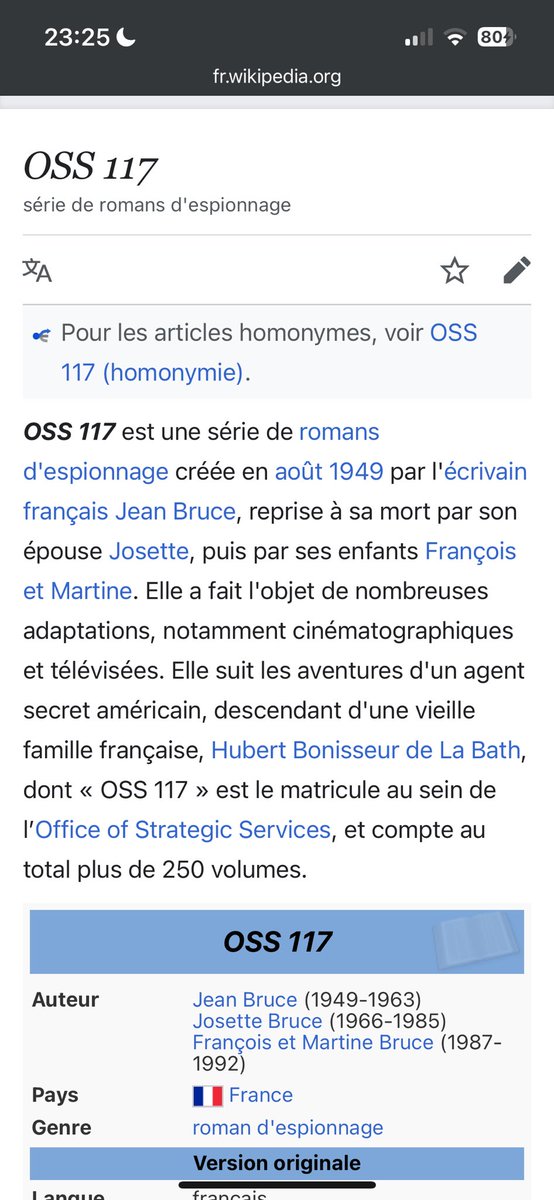 BroRapha's tweet photo. @CeJour_Histoire OSS 117 ce n’est pas lui il semblerait https://t.co/scJwRs8diW