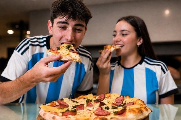 salpimentaba's tweet photo. «La Cabulera»: la pizza y la empanada oficial de Argentina está a punto de salir a la cancha
https://t.co/H22Hhr5tNB https://t.co/ue54snx0Tv