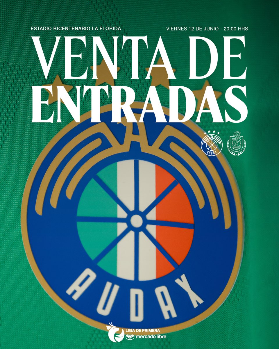audaxitaliano's tweet photo. ¡Nos vemos en La Florida con el aliento de todos! 🔥

El próximo desafío se juega en casa y ya puedes asegurar tu lugar para el partido ante Deportes La Serena.

🎟️ Entradas disponibles en https://t.co/kFpr4UhWU2

#ForzaAudax🇮🇹 https://t.co/yAXTXxlTTE