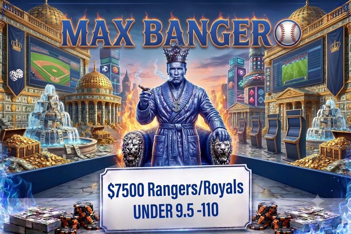LasVegasFreezEV's tweet photo. βΎοΈMLB MAX BANGER
π¦π₯
#MaxBanger #MLB #SportsBetting https://t.co/UCAanQRfN9