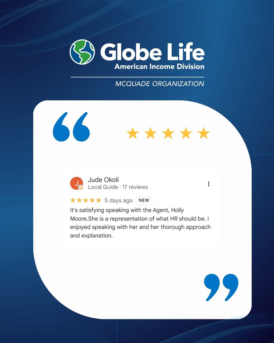 McQuadeOrg's tweet photo. ⭐ Your trust means everything to us.

Every Google Review helps us continue serving families with integrity, professionalism, and care. Thank you for sharing your experience and being part of our community. 💙 https://t.co/sSkWFYhR5b