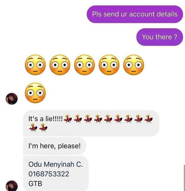 Marygold313's tweet photo. Congratulations make sure you pay your children school fees RT and drop account details for next giveaway https://t.co/3pmLM3NFrQ