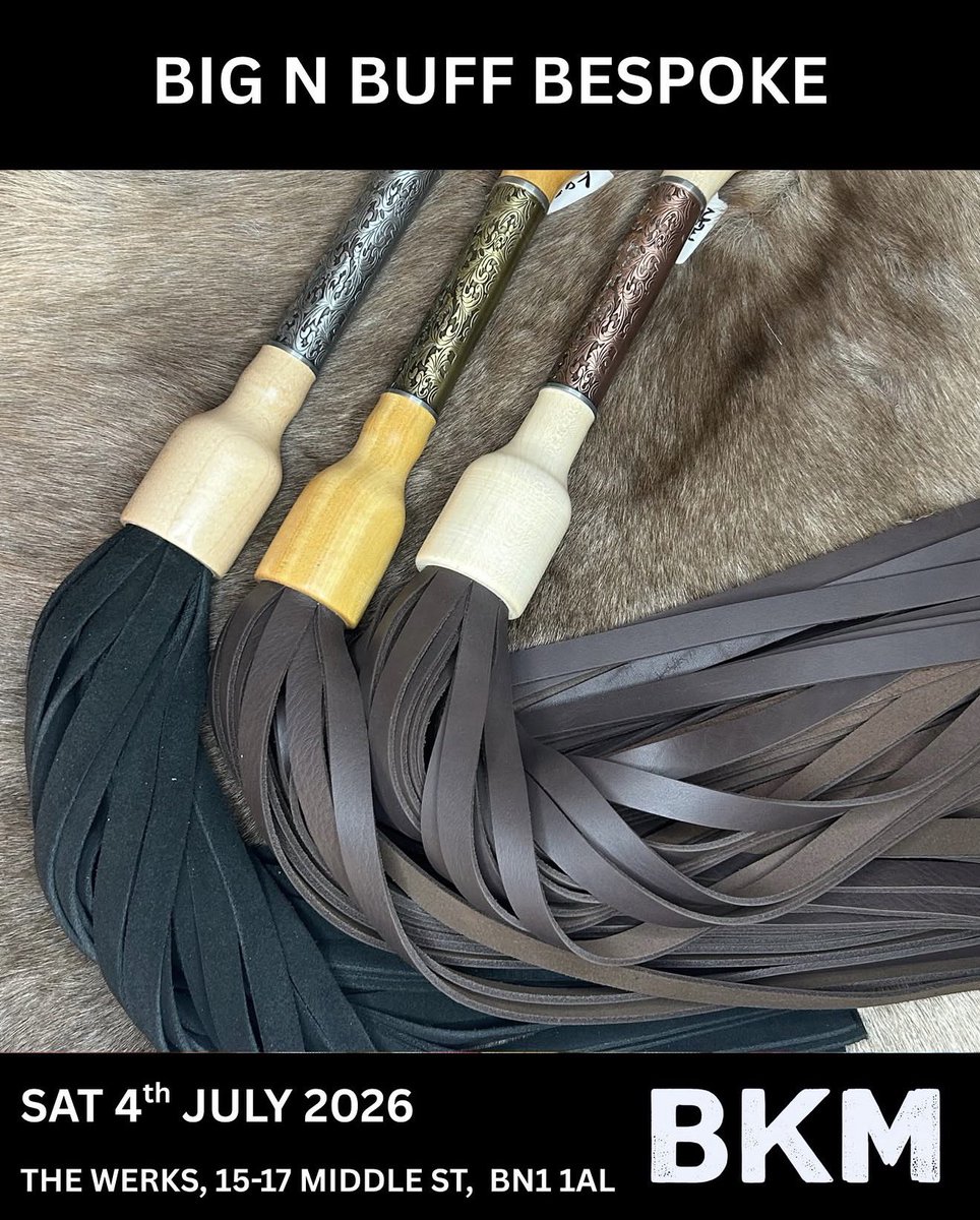 BignBuffBespoke's tweet photo. We’re headed to Brighton for BKM….are you joining us? lots of new stock 💜 https://t.co/5RCTyFePLO 💜 https://t.co/zKXVuiWuFC