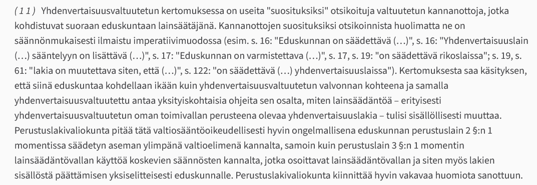 TwitcolmX's tweet photo. @ORostila Koska ihmisille voi iskeä ymmärrettävä hyljintäreaktio tekstimassasta hallintokieltä, niin luettuani tekstin lävitse kopioin tähän kohdan, joka uskoakseni on asian ydin (miten tämä voi jatkaa virassaan?): https://t.co/SIfw8KzlZ3