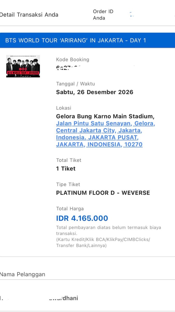 awn_kim's tweet photo. My ada yang mau aku bantu war presale bts jakarta day 3 tgl 29? Rescued 3 tiket di presale kemarin.

Atau ada yang mau pakai membership aku? Aku punya 2 membership 

Fee nya murah kok ges

#armybantuarmy
#day3
#BTS_ARİRANG https://t.co/bcNZlvyggR