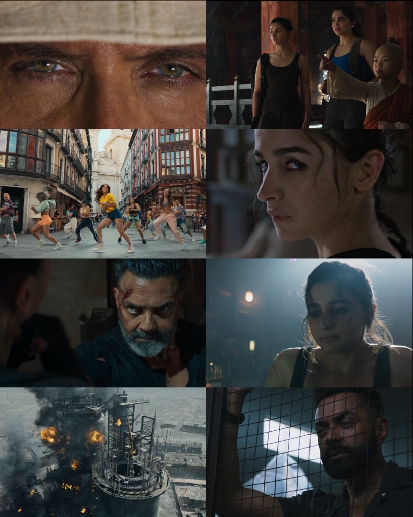 KshitizCritic's tweet photo. #Alpha Trailer Review : 

Positives : 

- The Action Blocks are Crazy Good
- #AliaBhatt is a Treat to watch 
- Never seen before avatar of Alia Bhatt,    She has nailed her role to perfection. 
- Sharvari is giving Positive Vibes. 
- The Cameo of Hrithik as Kabir. 
- No India vs Pakistan Narrative 
- No Bikini scenes 
- No Over Sensual scenes like previous movies. 
- BGM of the Trailer is OUTSTANDING. 
- Bobby Deol and Anil Kapoor are Good. 
- The Dark Background story of Alia Bhatt as Sita will be something to look forward. 

Negatives : 

- Dialogues are BAD, Especially the opening dialogue of Janki and Sita. 
- Bobby deol’s Haryanvi accent is not sounding good at all. 
- The basic storyline still involves the Rogue agent theme. 

Overall the Trailer is Excellent, Alpha will be a Blockbuster for sure, Mark this tweet nothing can stop this monster at the Box office.