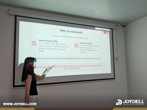 joydellcn's tweet photo. JOYDELL English Presentation Competition 🎤JOYDELL team members showcased strong English skills, teamwork, and professionalism during the 2026 Mini Trade Competition 🚀
#EnglishPresentation #Teamwork #BusinessSkills #ProfessionalDevelopment #CorporateCulture #TeamGrowth https://t.co/tHEbS9w5qQ