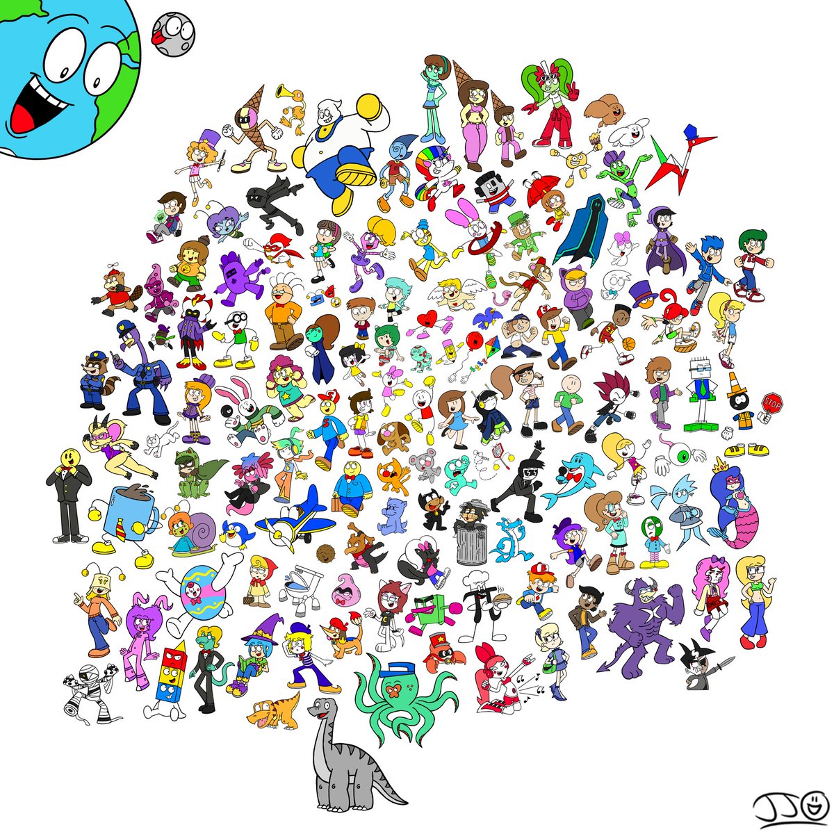 JJSponge120's tweet photo. 140 - Pipsqueak
Make some noise for this little fella! 🎺
#Pipsqueak #OC #JJSponge120 #Mural https://t.co/cWvXFWrERX