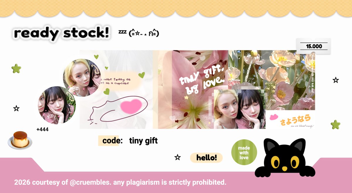 cruembles's tweet photo. help rt / repost ! thank u ₍^. .^₎Ⳋ

heio zeya ada layout winter &amp; winrina aespa foto terbaru 🍀☁️⭐️🧺 bisa dijemput via tele / dm < price di alt +free retext > 

p.s. jangan lupa mt after dm ia :3

#bealanja mau cari jiminjeong https://t.co/L7Z6lwwDKT