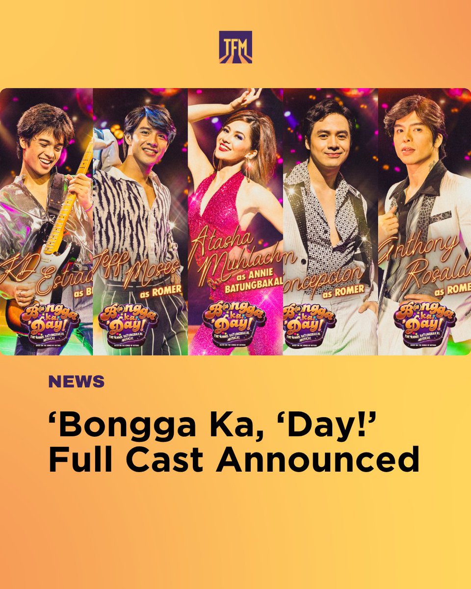 TheaterFansMNL's tweet photo. Atasha Muhlach will star as Annie, alongside leading men Sam Concepcion, Anthony Rosaldo, Jeff Moses, and KD Estrada. Find out who else joins the musical's cast! #BKDTheAnnieBatungbakalMusical

Read more: https://t.co/vbgkOaz7c9 https://t.co/lQV2IMUlLa