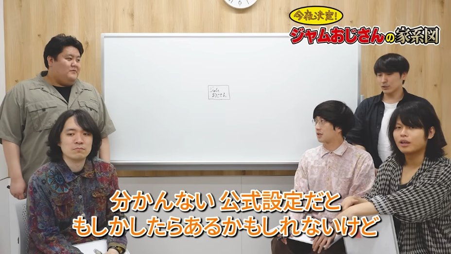 hello_pankour's tweet photo. 今夜決定！ジャムおじさんの家系図
https://t.co/RBOlgRYJQ8

今回は謎に包まれたジャムおじさんの家系図をみんなで想像して好き勝手に作ろうという企画です！ぜひ皆さんも一緒に改めてジャムおじさんについて考えていきましょう🍞💨 https://t.co/3qL5LZxTXI