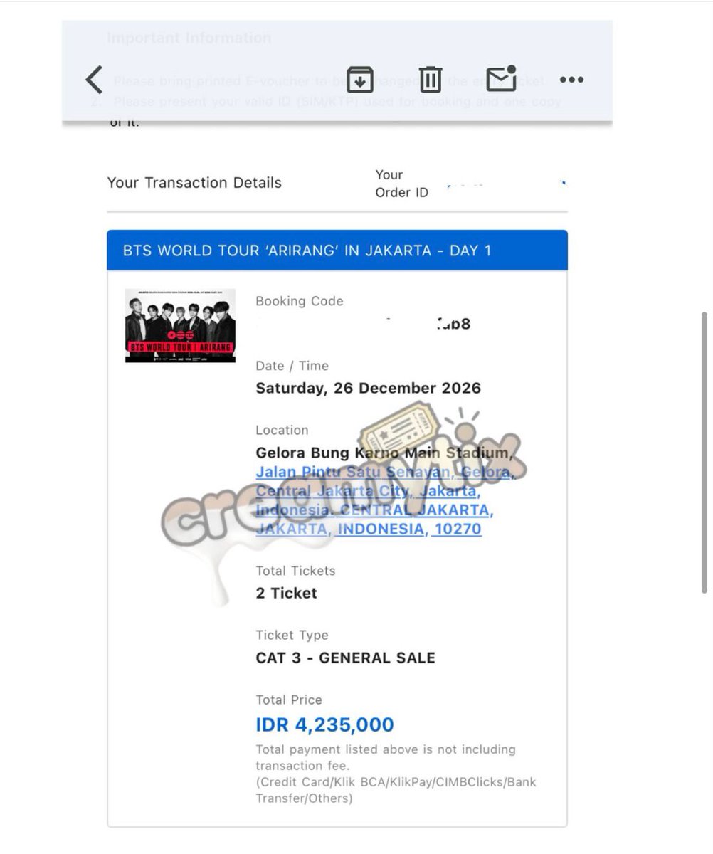 nxndxt's tweet photo. berhubung kemarin aku &amp; temen2 secure 5 tix. aku open jastip buat add show ya guys. kita juga ada sedia membship kalo ada yang mau sharing. sisa 3 slot ya gais, soalnya kita terbatas slotnya

Fee ticketingnya :
270k - 450k (tergantung kesulitan)

klo ga secure, full refund 100% https://t.co/HZ3YP5nFgG