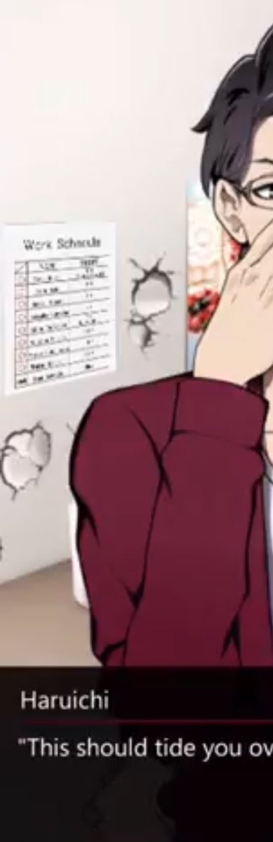 uryuis's tweet photo. Ruang kerja toya tetep original walau di side story  😭 haruichi ga bertanya tanya kenapa pada gompal itu dinding

Toya aslinya hulk https://t.co/PAtfHn0kJg