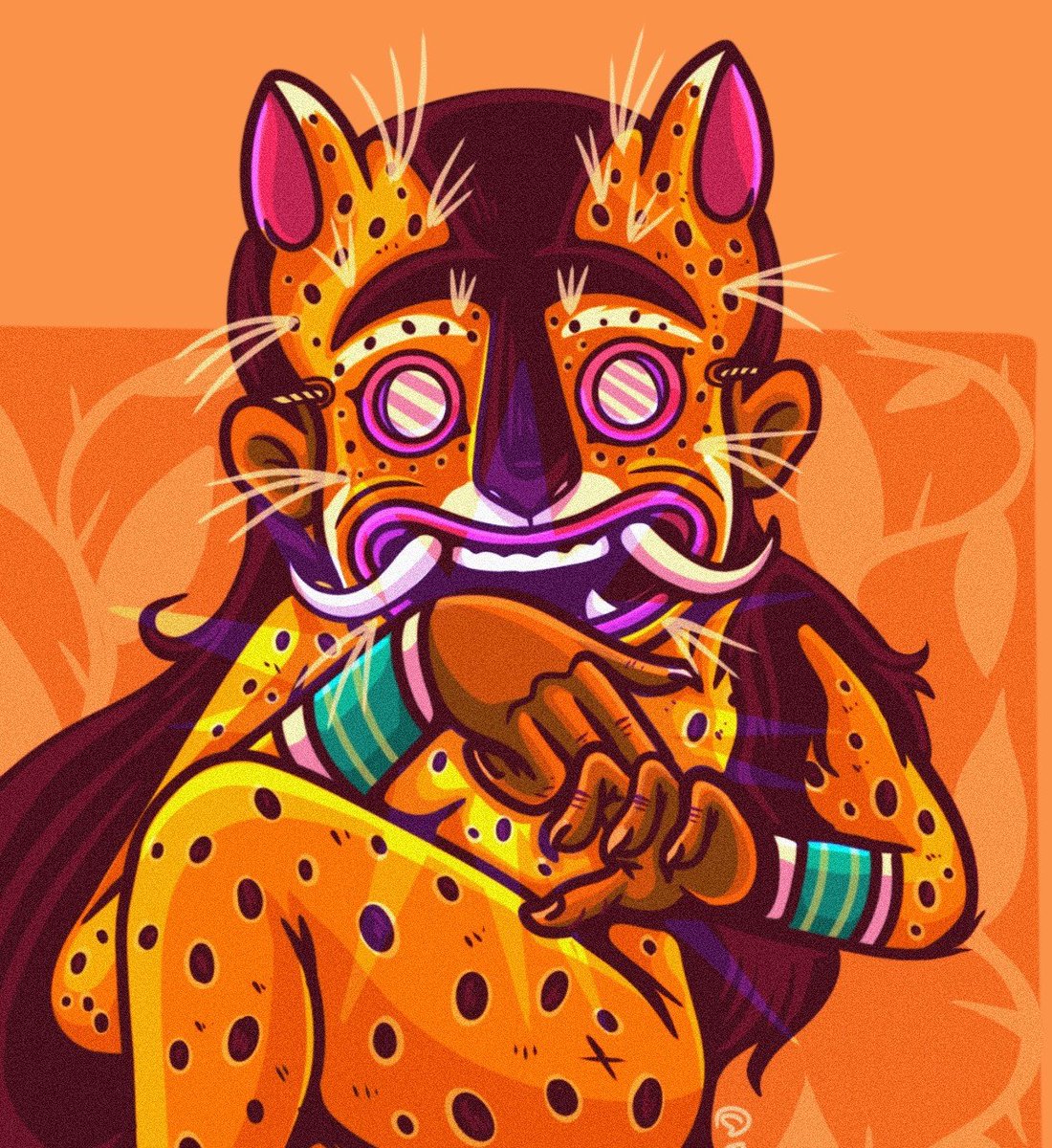 ElCapitanCopete's tweet photo. Acechando a la presa 🐅🌱

Pequeña práctica de un boceto que surgió en una tarde lluviosa. 

#tecuan #ilustradoresmexicanos #illustration #illustragram #procreate https://t.co/uOhZKxc4KP