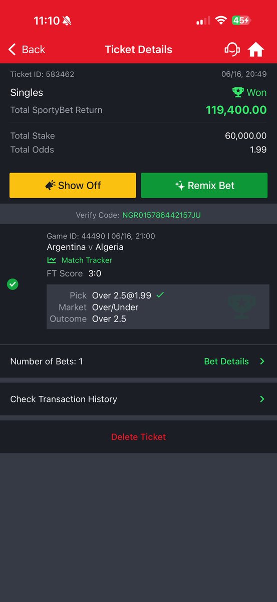 Dafe781228's tweet photo. Daily 2odds secured https://t.co/ElYo7pXhp2
