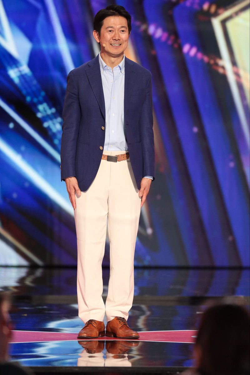 akira100p's tweet photo. 【America's Got Talent】season21
ありがとうございましたー！
無事放送されたようです😆😆😆

←ビフォー
    アフター→

#AGT 
#AGTAuditions
@AGT
@AGTauditions https://t.co/GpnxyY4nFO