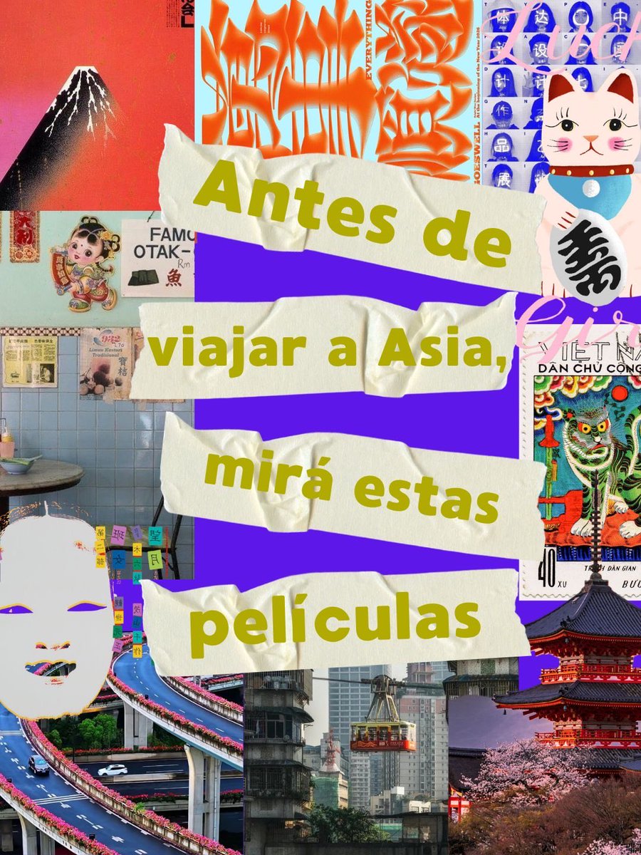 ToroEdiciones's tweet photo. En Toro amamos la cultura pop, por eso te dejamos una lista de pelis para que hypees antes de tu viaje 🎬 👀✈️
Encontrá toda esta info cinéfila (y más 😉) en nuestras guías Hacia Asia 💜✨️

#asia #travel #experiencia #viaje #marketingeditorial https://t.co/yFCVJeBNzu