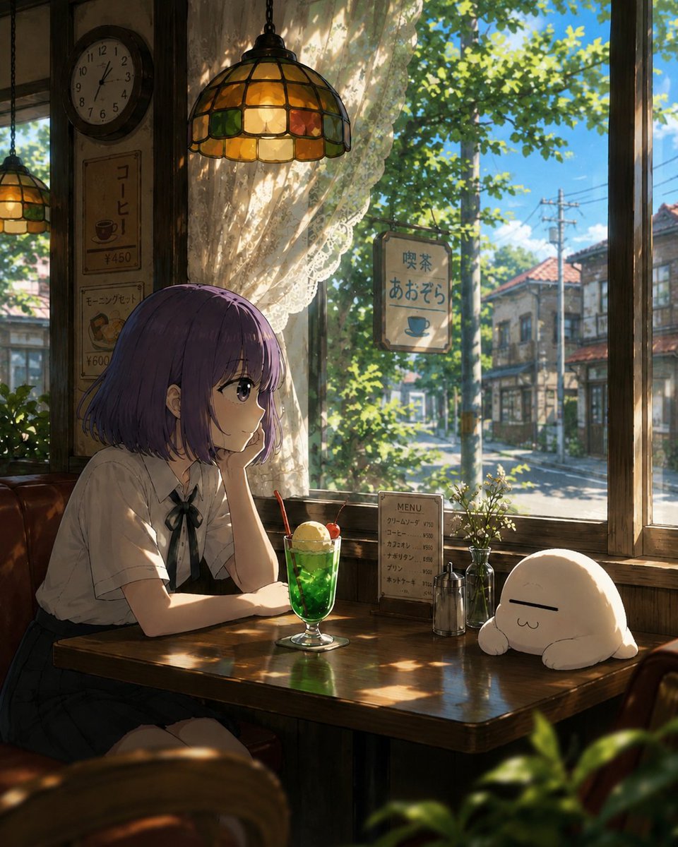 meofthetaifuu's tweet photo. ゆっくりしよ

クリームソーダが溶けるくらい https://t.co/J5Ur4NOa4j