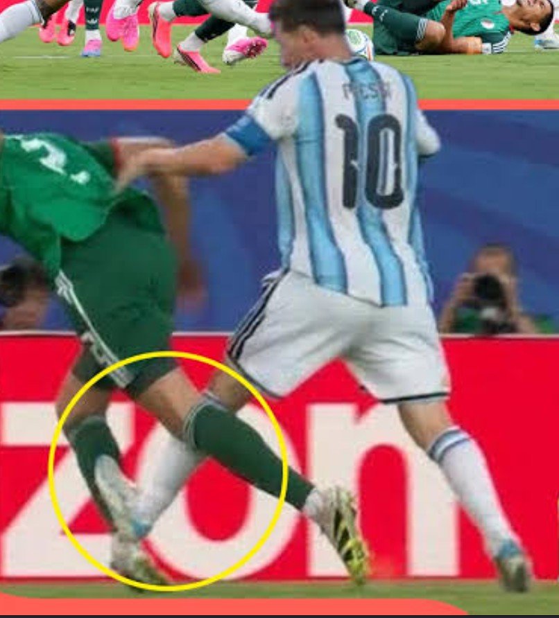 kadrify's tweet photo. @SoyCristianRey No hay debate cualquier otro jugador sería expulsado pero la nena de Infantino no. https://t.co/zhbNuMW4MW