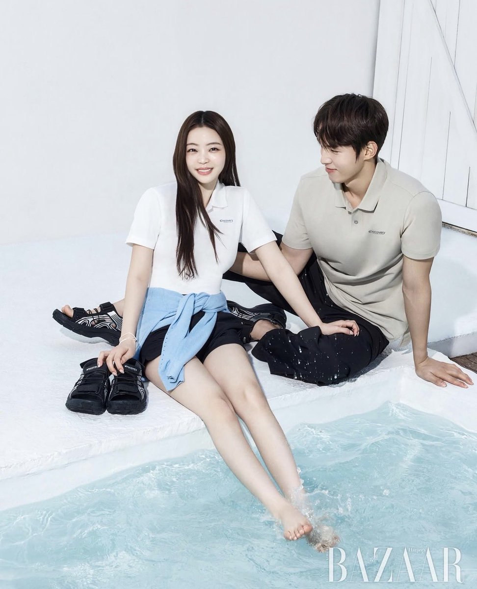 enigmahummy's tweet photo. Minkyung and Seungyong Bazaar pics have been released. 
They look so good together and age gap is practically non existent. SY looks so young!! 
#transitlove4 https://t.co/MOOjw0G3NH