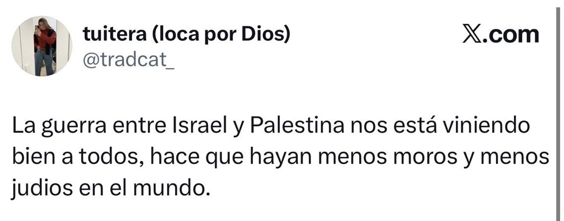 eneek00's tweet photo. @tradcat_ dios estará contentísima contigo hija de la grandisima put4 https://t.co/hM0mCW74hk