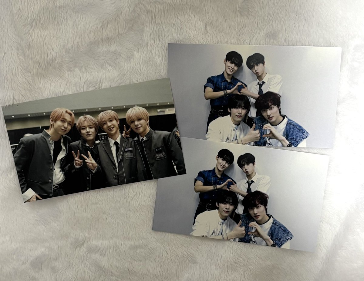 tzo_14's tweet photo. 日プ新世界 ファンブック カード HMV

【譲】 
ピンクモリ(リュウカイチ 青沼昂史朗 山下柊 矢田佳暉 )

たなぼた(ユン･ジェヨン パク･シヨン オ･シンヘン ユ･ヒョンスン)×2

【求】 
慶應Guys  (釼持吉成 熊部拓斗)

郵送での交換希望。
比率違い検討可能です。

#新世界交換
#日プ交換 https://t.co/iQj1sCL5YP