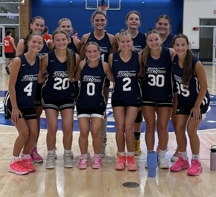 cpsbroncos's tweet photo. It was a great night of basketball here at the Centennial Classic All-Star game with the girls game going into OT and the Navy team winning 62-59! The Red team won the boys game 95-84! Thanks to all who came & supported these kids playing! #ccallstars https://t.co/vDXLS3JSkN