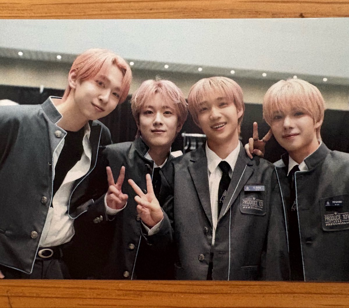 __115ya's tweet photo. PRODUCE 101 JAPAN 新世界
日プ新世界 ファンブック HMV 交換

【譲】ピンクモリ リュウカイチ、青沼昂史朗、山下柊、矢田佳暉

【求】たなぼた シヨン、ヒョンスン、シンヘン、ジェヨン

郵送📮orファンミ、INI東京ドームで手渡し
条件の合う方、お気軽にお声掛けください☺︎ https://t.co/gI4W3JJMqE