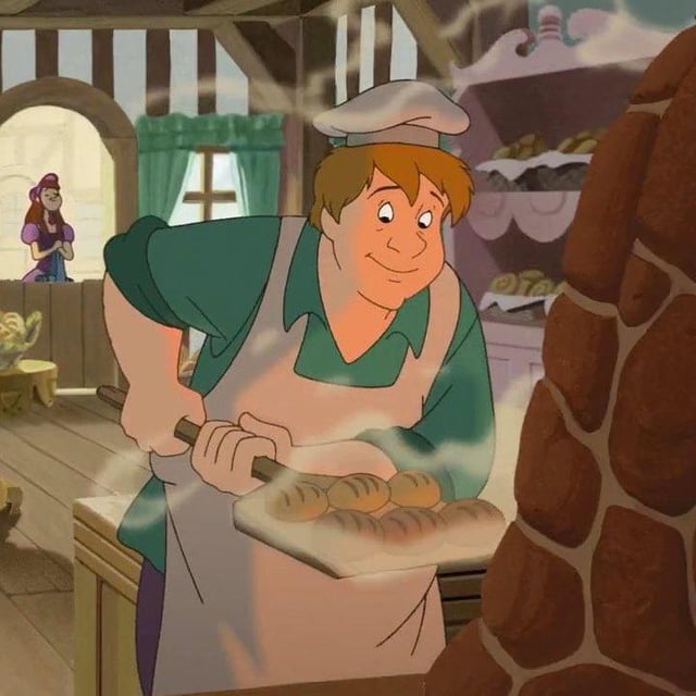 JacobBerkley1's tweet photo. @oldtoons_ Here's something most may not know... the Baker Anastasia falls in love with in Cinderella 2 and 3 actually has a name!

In Lindsey Miller's novel, "Prince of Glass &amp; Midnight," the Baker's name is revealed to Robert! https://t.co/Oa8JXQr3Et