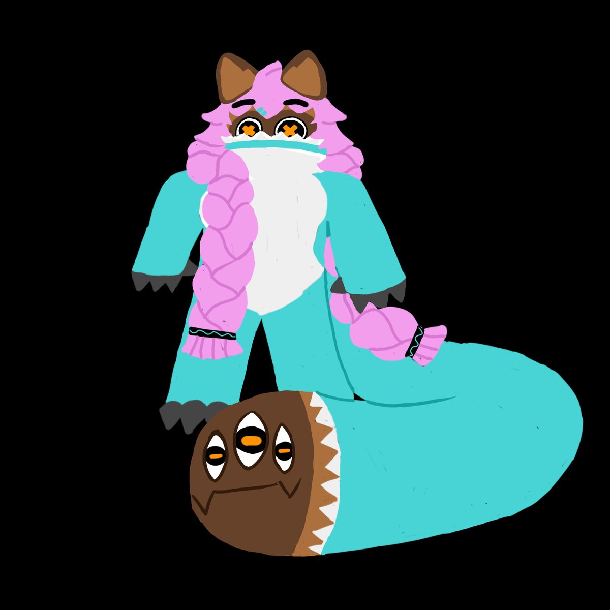 Tanuki_Mute's tweet photo. @riri_shu2 here is my tanooki. Good luck everyone! https://t.co/zRdkholV3e