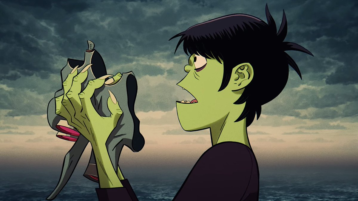 G_0_R_I_L_L_A_Z's tweet photo. Day 108 without a Gorillaz Album https://t.co/EGyqYLggd1