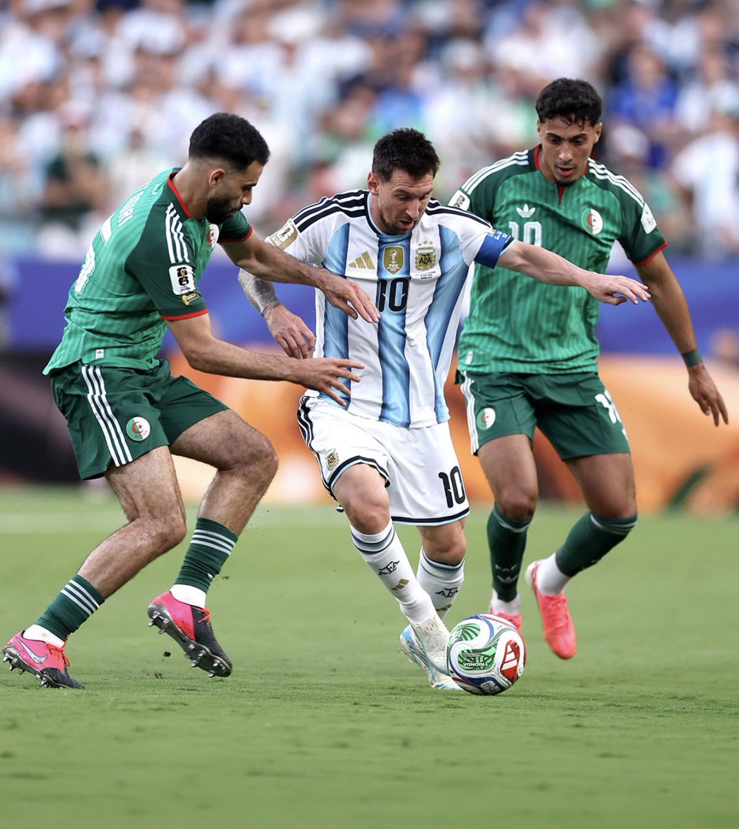 imMovadia's tweet photo. HATTTRICKKKK for MESSSII 
⚽️ ⚽️ ⚽️ 
First Ever FIFA WorldCup Hattrick 
GOAT MESSI 
#FIFA #WORLDCUP https://t.co/aaO6GG3tF2