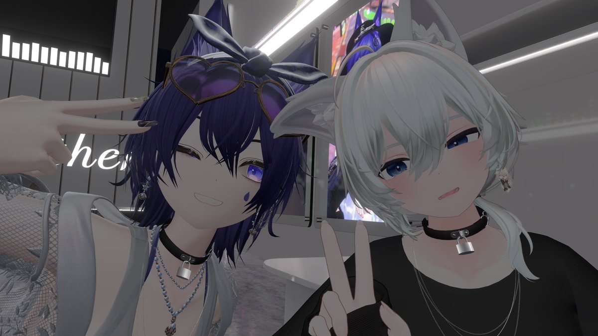 waneiti_daisuki's tweet photo. 昨日の #AAetherVRC 
なんでか分からいけどゲーム自体の音が消えて、ゴーグルからの音は聞こえてびっくりでした((((；ﾟДﾟ))))
でも、アバターが見えた
からよしとする！！
 #VRChat #IKUSIA https://t.co/p46yejLCkw