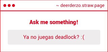DeerDerzo's tweet photo. últimamente no, no se por q pero me sentí abrumado de tanto jugarlo, aun así no niego que es divertido y tiene el mejor movement que he probado. https://t.co/aI0dirFnYU