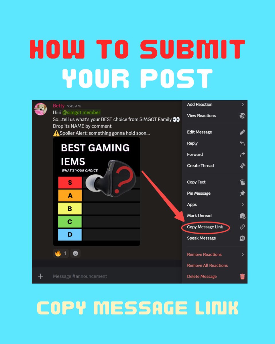 SIMGOT_GLOBAL's tweet photo. ๐ก๏ธ SIMGOT Summer is in full swingโจ
๐Pick your S-Tier gaming IEMs, then have chance to win it home!
๐ฅ Letโs own this summer and turn up the heat on every ranked match
๐Detail Link: https://t.co/9Xf3ogG80a
#mystieriems #hifiaudio #gaming #gamingsetup #IEM #Simgot #simgotiem https://t.co/p56J3Tkns2