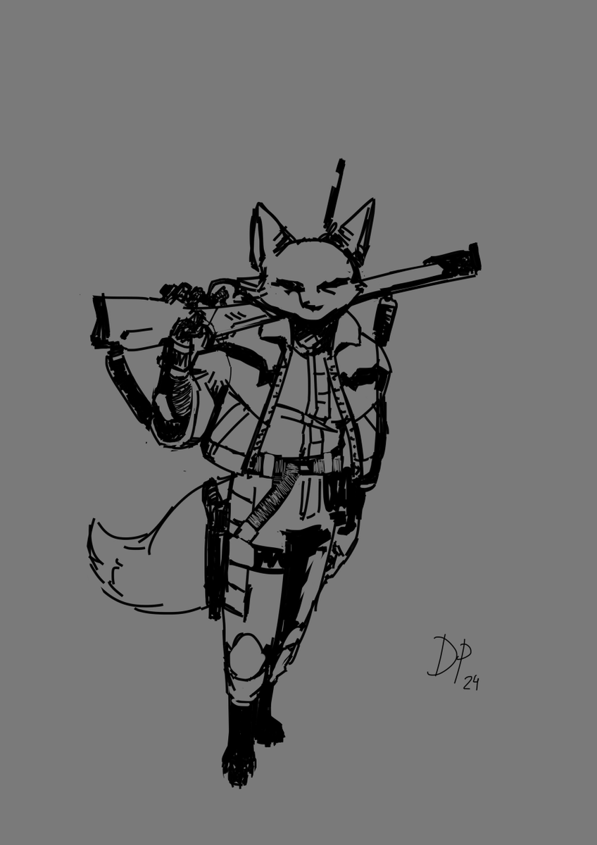 DenisPriX's tweet photo. Sketch of another variant from 2024 
#art #digitalart #OC https://t.co/Vc4j4rpbPf
