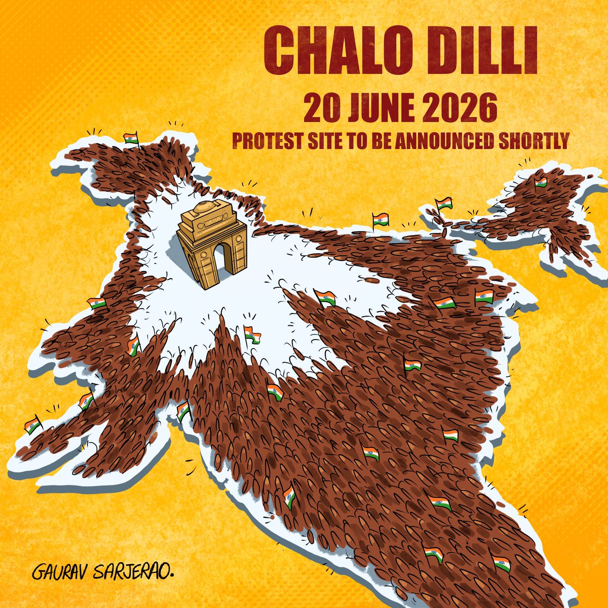 abhijeet_dipke's tweet photo. Dharmendra Pradhan, cockroaches are coming!

We once again request you to take moral responsibility and resign.

#ChaloDilli #20June https://t.co/XKMnYfIxhJ