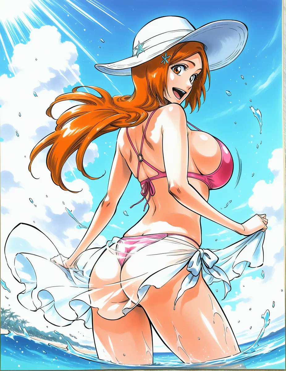 WaifusOnX's tweet photo. Orihime 🩷 https://t.co/FXMMSgCozT