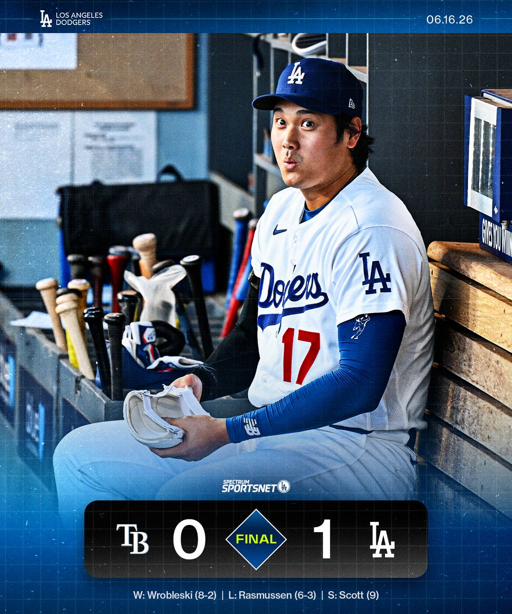 SportsNetLA's tweet photo. 9th shutout of the season secures a series victory!!!
#Dodgers https://t.co/bWt3aNwv9F