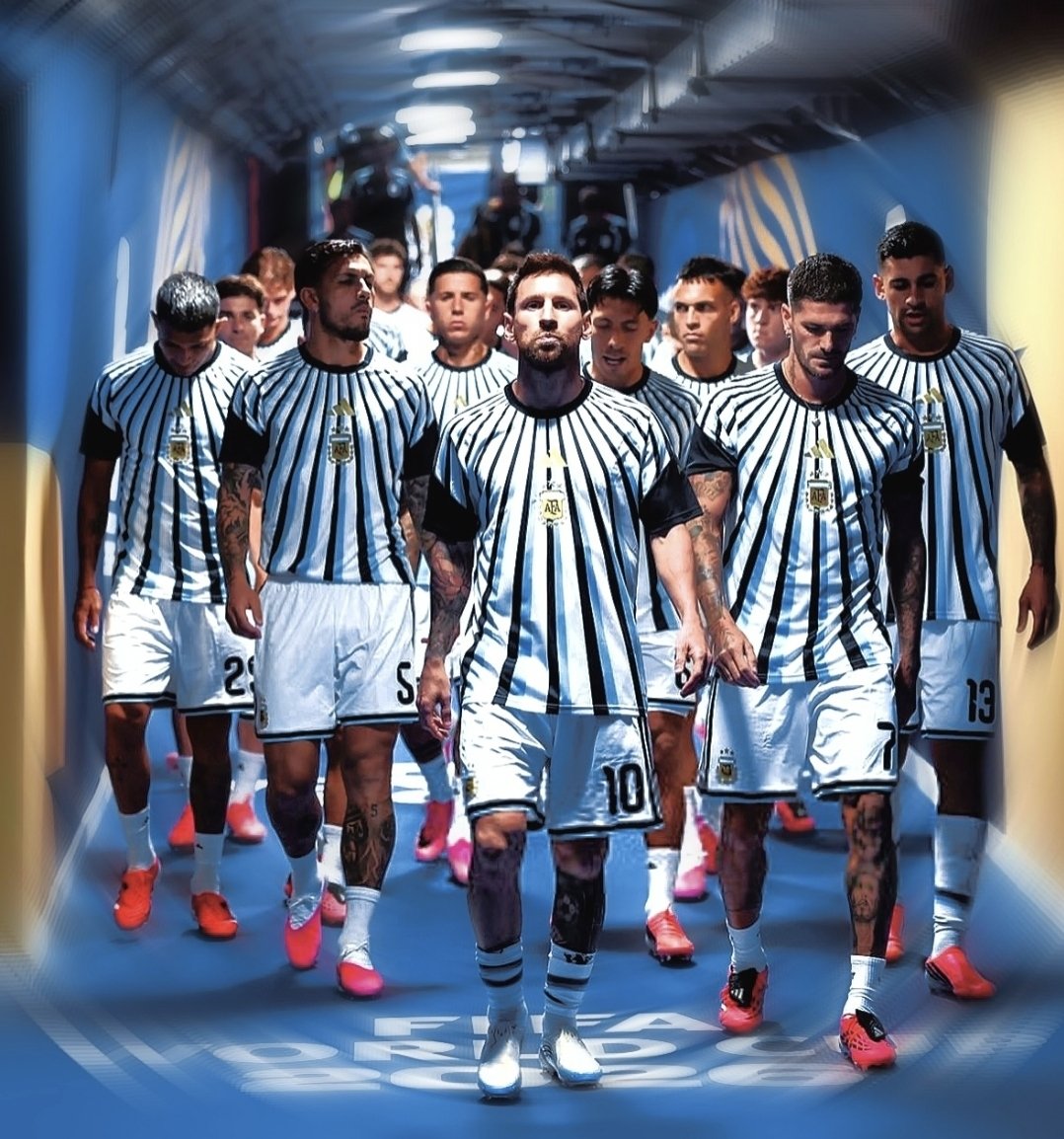 ErwinGavriel's tweet photo. @FabrizioRomano I felt this world cup is an enjoyment for Messi, very different from 2022. Clearly a collective team spirit that play for him. 

Goes by saying, the things that you enjoy enables you to perform at higher state! https://t.co/k86ReytW3n