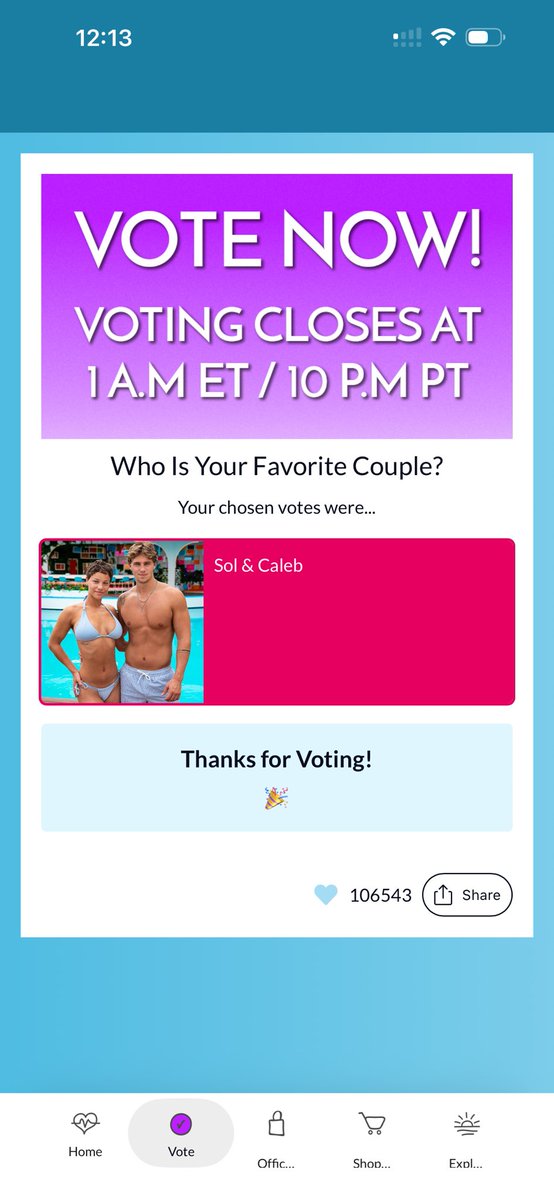 Fortwithlovee's tweet photo. @prxxna I downloaded the app again just to vote for them. https://t.co/wSUtuNjZto