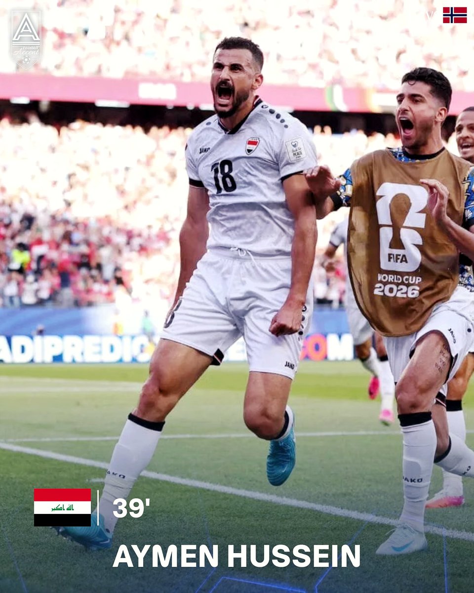 FootballAccent's tweet photo. Full Time : Iraq Vs Norway || 1-4

FIFA World Cup 2026

#FIFAWorldCup https://t.co/BpLpAgi4si