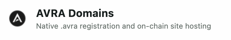 AvraProtocol's tweet photo. say goodbye to .com domains and hosting were brining hosting and domains on $AVRA #AVRA #Kaspa #Bitcoin #Etherum @ensdomains have failed to create a  .eth domain website https://t.co/ujlgCf928m