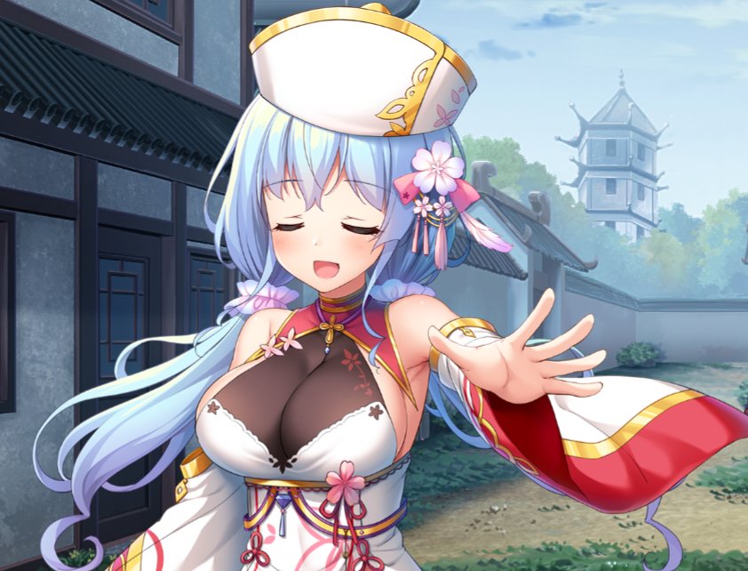 Syue_chan's tweet photo. @Yuu_kizuna_ 軍師は知識を得てこそなのです
…というのは建前で、一応あなたの住む世界と5の世界の事は知っていますので https://t.co/XJEoX2fRau