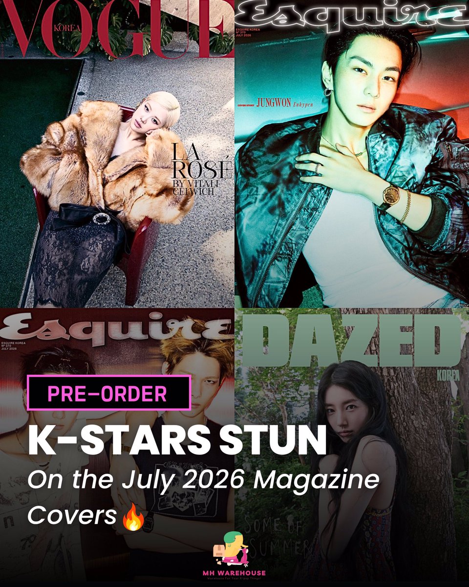 mhwarehouse's tweet photo. Latest Korean magazines on your wishlist? 👀
MH Warehouse can help you purchase and ship them directly from Korea! 🇰🇷📦
#kaddy #koreanproxy
t. Korean warehouse address proxy po wts zonauang weverse harper’s bazaar vogue esquire enhypen ni-ki jungwon suzy Rosé blackpink bts ateez https://t.co/JlMTxNlepp