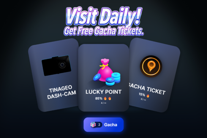TINA_Heptone's tweet photo. 🎫 GACHA BONUS WEEK 5 — READY TO SPIN?

The TINA Gacha Portal is LIVE.
Spin daily and earn exclusive rewards from one of the hottest Web3 reward events.⚡

💎 LOOT TABLE
🚗 TINAGEO DASH-CAM → Win a premium Thinkware dash cam worth $549
💰 Lucky Points → Earn points for future $TINA airdrops and ecosystem rewards
🎟 Gacha Tickets → Get extra tickets for additional spins and more chances to win

No blank rewards. Every spin wins.🎰

🕹️ HOW TO PLAY
1️⃣ Visit daily → Get 1 FREE Spin
2️⃣ Complete missions → Get +3 BONUS Tickets

👇 GET +3 BONUS TICKETS HERE
🔗 [https://t.co/1OlZdqqNIr]

🎡 START SPINNING NOW
🔗 [https://t.co/YUfm1pqGBj]

🎫 GACHA BONUS WEEK 5 — READY TO SPIN?

TINA 가챠 포털이 오픈되었습니다!!
매일 가챠에 참여하고 다양한 보상과 에어드랍 기회를 획득하세요!⚡

💎 LOOT TABLE
🚗 TINAGEO DASH-CAM → $549 상당의 고성능 Thinkware 블랙박스
💰 Lucky Points → 대규모 $TINA 에어드랍 및 생태계 혜택 포인트
🎟 Gacha Tickets → 가챠를 추가로 돌릴 수 있는 특별 티켓

그리고 중요한 점.
TINA 가챠에는 꽝이 없습니다. 돌릴 때마다 리워드 획득.🎰 

🕹️ 참여 방법
1️⃣ 매일 방문 → 무료 가챠 1회 지급
2️⃣ 미션 참여 → 추가 가챠권 +3 지급

👇 추가 티켓 +3장 받기
🔗 [https://t.co/1OlZdqqNIr]

🎡 START SPINNING NOW
🔗 [https://t.co/YUfm1pqGBj]

#TINA #Airdrop #Solana #DePIN #Gacha #TGE #Events #Giveaways #Giveaway #GAWS #Luckydraw #raffle #draw #Web3 $Sol #POI #Spin #Slot #game #p2e #Geodepin #bitcoin #crypto