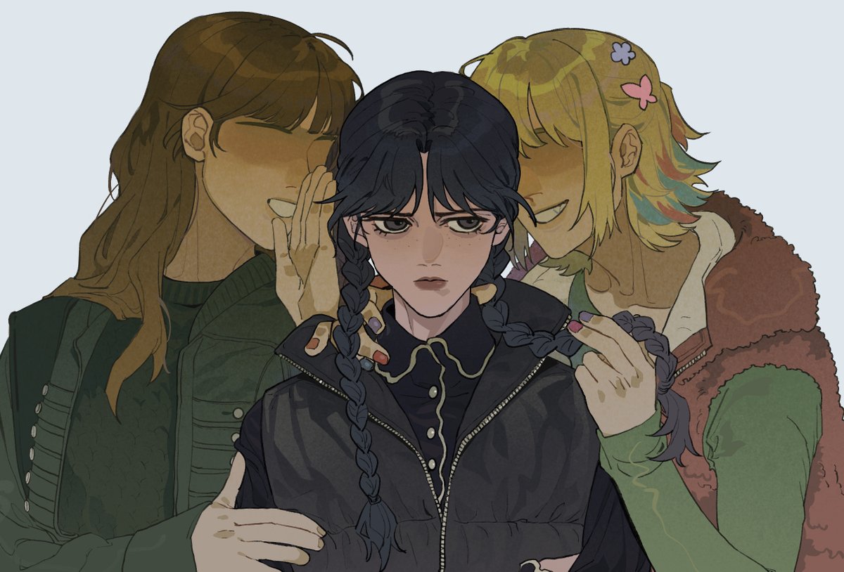 bujiaopengyou's tweet photo. #wednesday #wenclair Her hands. https://t.co/YYyex0DILp